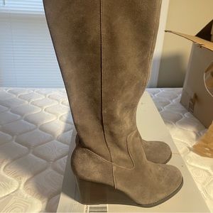 Sole society grey Knee boot
